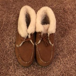 Moccasin booties